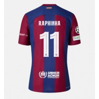 Pánský Fotbalový dres Barcelona Raphinha Belloli #11 2023-24 Domácí Krátký Rukáv